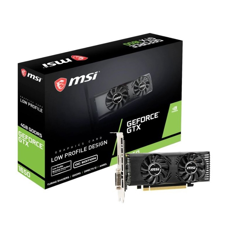 MSI GeForce GTX 1650 4GB LP OC